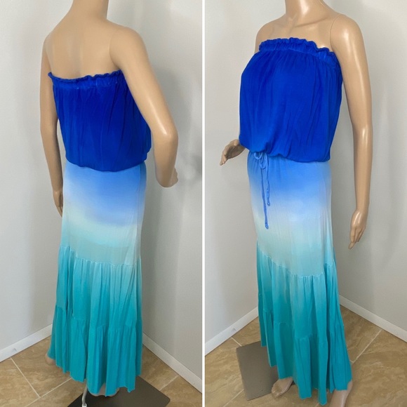 YOUNG FABULOUS & BROKE Ombré Dye SYDNEY Maxi Dress - Picture 15 of 16